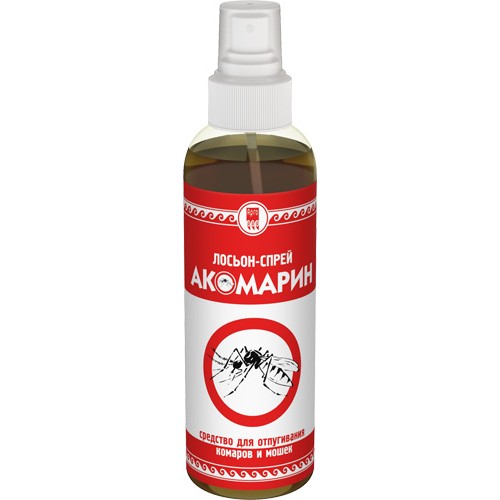 Купить Лосьон-спрей от комаров и мошек Акомарин  г. Курган  